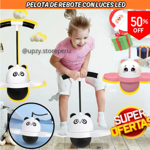 PELOTA DE REBOTE CON LUCES LED